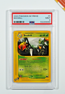 Pokemon PSA 9 Beedrill #5 Skyridge 2003 English - Image 1