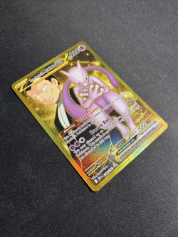 Pokemon TCG Team Rockets Mewtwo EX Special Illustration Destined Rivals NM - Image 4