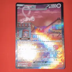Pokemon Mew ex 053 Sv: Scarlet & Violet Promo Holo EX 180HP Basic Psychic - Image 2