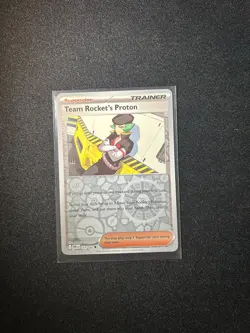 Team Rocket's Proton Reverse Holo 177/182 Destined Rivals Pokemon TCG- NM/BETTER - Image 1