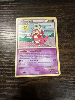 Pokemon Slowking 12/123 Heartgold & Soulsilver Holo Rare 2010 - Image 1