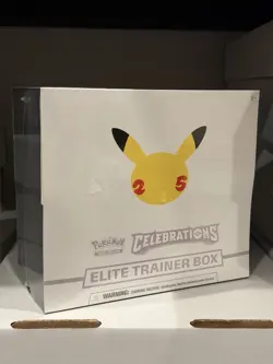 2021 Pokemon Celebrations Elite Trainer Box 25th Anniversary ETB NEW SEALED READ - Image 1