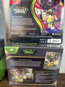 BUNDLE Pokemon Perfect Order ETB Elite Trainer Box ME03 Sealed Blister Pack X2 - Image 2