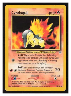 Cyndaquil (56) Neo Genesis #056/111 Pokemon - Image 1