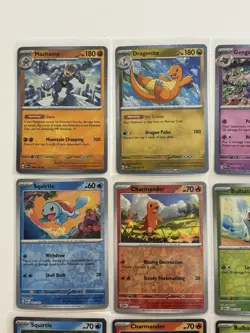 Pokemon 151 Cosmos Reverse Holo EX promo set Sams Club Costco PC etc NM C - Image 2