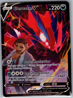 Eternatus V TG21/TG30 SWSH11: Lost Origin Trainer Gallery - Pokemon Card - NM - Image 1
