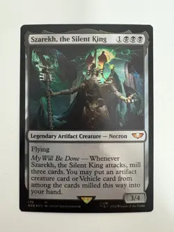 Szarekh the Silent King Foil MTG Magic the Gathering Card NM Near Mint 40K - Image 1