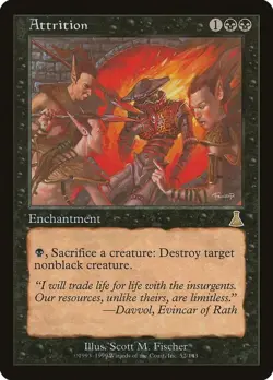 Attrition [Urza's Destiny] Magic MTG Near Mint - Image 1