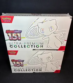 Lot of (2) Pokemon TCG Scarlet & Violet 151 Ultra Premium Collection UPC Sealed - Image 1