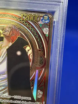 One Piece Carrying On His Will 3rd Anniversary Gold Shanks OP09-004 PSA 10 - Image 4