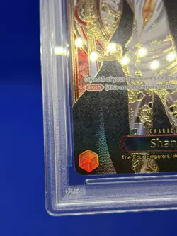 One Piece Carrying On His Will 3rd Anniversary Gold Shanks OP09-004 PSA 10 - Image 5