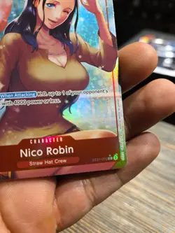 One Piece CCG Nico Robin Alternate Art ST21-010 Starter EX Gear 5 English NM! - Image 5