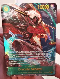Dracule Mihawk - OP14-119 (Alternate Art) OP14-119 The Azure Sea's Seven Foil - Image 1