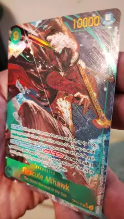 Dracule Mihawk - OP14-119 (Alternate Art) OP14-119 The Azure Sea's Seven Foil - Image 5