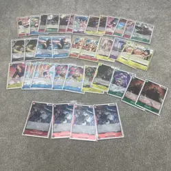 One Piece TCG Rare Holo Bundle 38x Cards OP05 OP07 OP09 Pack Fresh NM Card Lot - Image 1