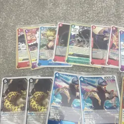 One Piece TCG Rare Holo Bundle 38x Cards OP05 OP07 OP09 Pack Fresh NM Card Lot - Image 2