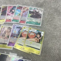 One Piece TCG Rare Holo Bundle 38x Cards OP05 OP07 OP09 Pack Fresh NM Card Lot - Image 4