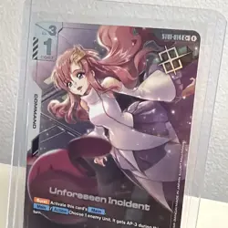 2025 Gundam Card Game Unforeseen Incident (Store Tournament Winner Pack) 014 - Image 2