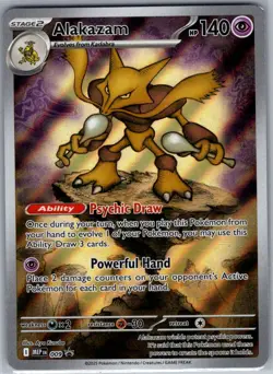 Alakazam 009 ME: Mega Evolution Promo - Pokemon Card - NM - Image 1