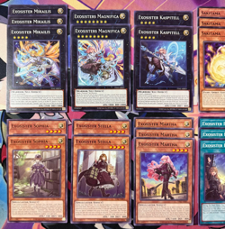 Exosister Deck Core 30 Card Set Martha Mikailis Sophia AE NM YuGiOh - Image 2