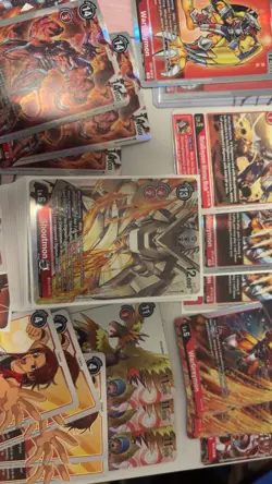 Digimon lot of card, 6 deck core, 2 UlforceVeedramon Starter deck’s unopened. - Image 5