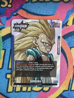 Dragon Ball Super Card Game- Gotenks - SB02-017 - Manga Booster 02 (SB02) Holo - Image 1