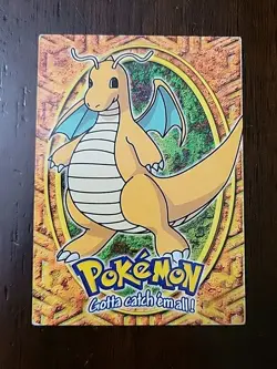 HP! Dragonite # 149 Card E12 of 12 Topps Movie Stage 3 Pokemon - Image 1