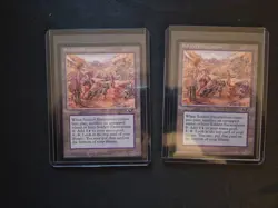 MTG Soldevi Excavations X2, Alliances RARE NONBASIC land VG cond. - Image 1