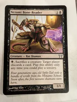 Nezumi Bone-Reader - Champions of Kamigawa -Magic the Gathering MTG Nice! - Image 1