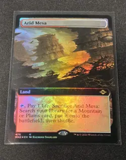 MTG Arid Mesa Borderless Foil Modern Horizons 2 MH2 NM - Image 1
