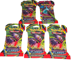 POKEMON TCG: (5) MEGA EVOLUTION PHANTASMAL FLAMES BLISTER SLEEVE BOOSTER PACKS - Image 4