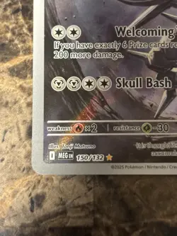Steelix - 150/132 - Pokemon Mega Evolution Illustration Rare NM - Image 2