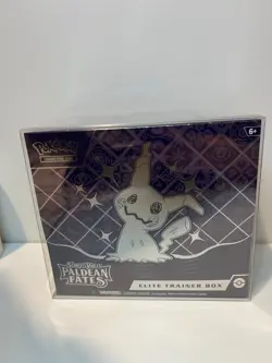 Paldean Fates Elite Trainer Box + Protector ETB POKEMON TCG Scarlet & Violet - Image 1