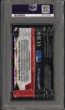 PSA 10 POKEMON Booster Pack PALDEAN FATES SHINY CERULEDGE - Image 2