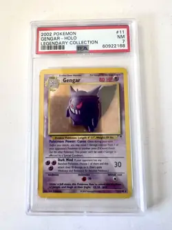 2002 POKEMON GENGAR - HOLO LEGENDARY COLLECTION - psa 7 - 11/110 - Image 1