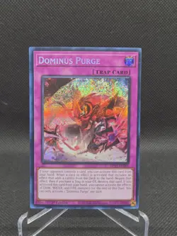Yu-Gi-Oh Dominus Purge Ultra Rare 1st Ed MP25-095 PRISMATIC SECRET Mega Pack New - Image 1