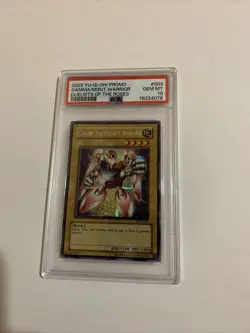 Yugioh Gamma The Magnet Warrior DOR-003 PSA 10 Secret Rare Duelist of Roses - Image 2