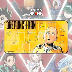Playmat One Punch Man Saitama Ok Face - TCG Union Arena - Image 1