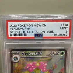PSA 9 Sequential Set Charizard Venusaur Blastoise ex SAR Pokemon Card 151 2023 - Image 3