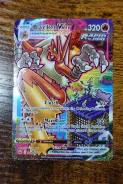 Blaziken VMAX 201/198 Alternate Art Chilling Reign Pokemon Card NM-MINT - Image 1