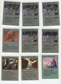 Lot of 9 Rare Galactic Empires CCG Occurrence cards. Companion Games lot #02 - Image 1