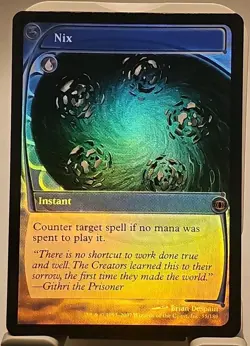 Mtg 🔥🔥 FOIL 🔥🔥 Nix MT/NM Future Sight 🌟 RARE 🌟 Magic The Gathering - Image 2