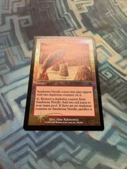 MTG Foil Sandstone Needle MP+ Mercadian Masques - Image 2