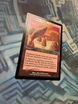MTG Foil Sandstone Needle MP+ Mercadian Masques - Image 5