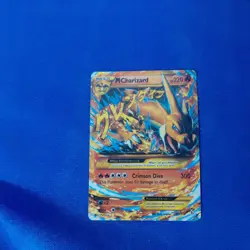 Pokemon MEGA M Charizard HP 220 Secret Rare 107/106 XY Flashfire Ultra Rare - Image 1