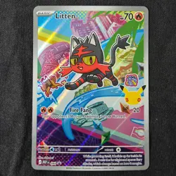 Pokemon TCG: First Partner Illustration Collection Series 1-Alola Gen 7 Starters - Image 5