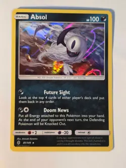Absol 81/145 Holo Holo Rare Guardians Rising Pokemon NM/M - Image 1