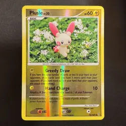 Plusle - 76/147 - Supreme Victors - Pokemon - Uncommon - Damaged - Image 1