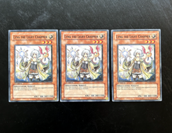 Lyna the Light Charmer [BUNDLE 3x] - TSHD-EN024 - 1st Edition LP - Yu-Gi-Oh! - Image 1