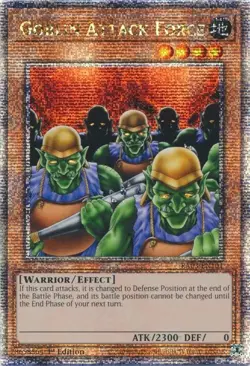 YUGIOH GOBLIN ATTACK FORCE QUARTER CENTURY RA03-EN101 NEAR MINT - Image 1